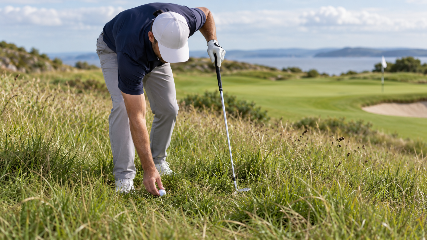 How Golf Handles a Ball Moved During a Search