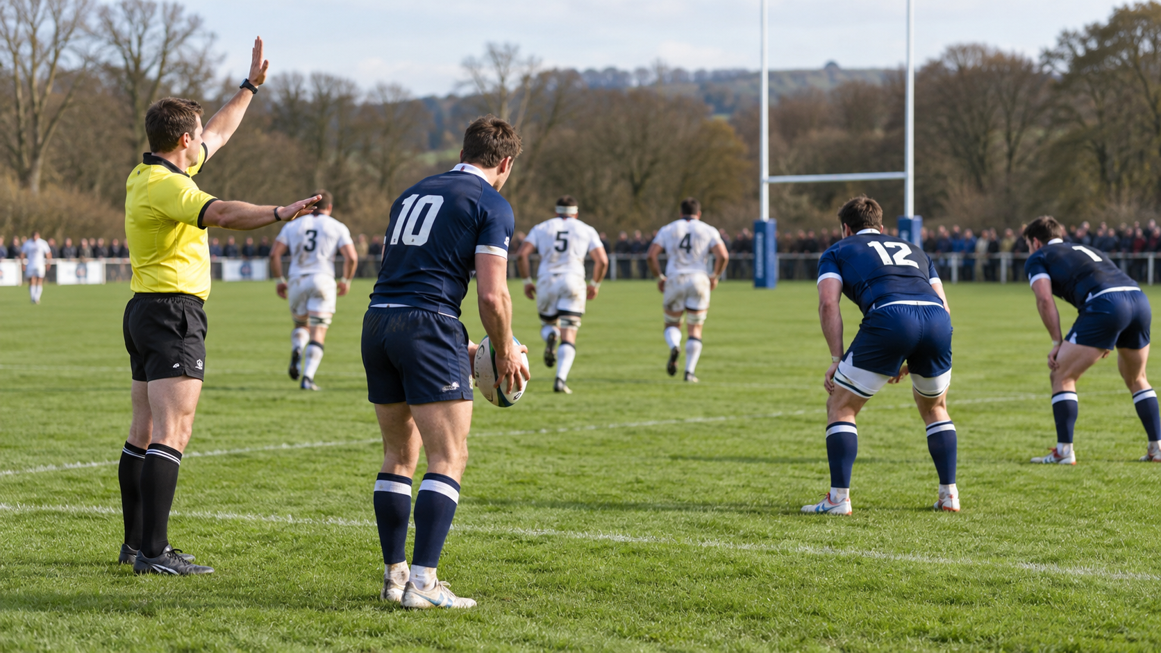 How Rugby Penalty and Free Kicks Differ