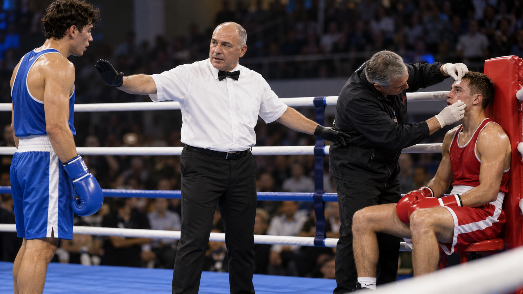 How Boxing Accidental-Foul Stoppages Are Decided