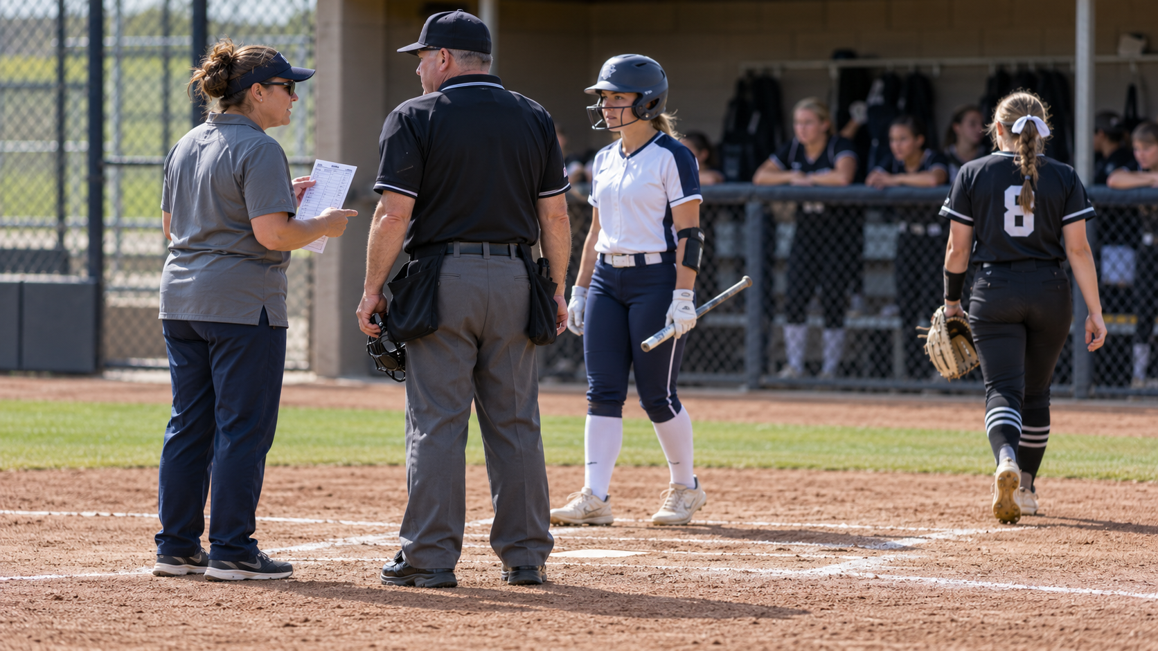 How Softball’s Re-Entry Rule Works