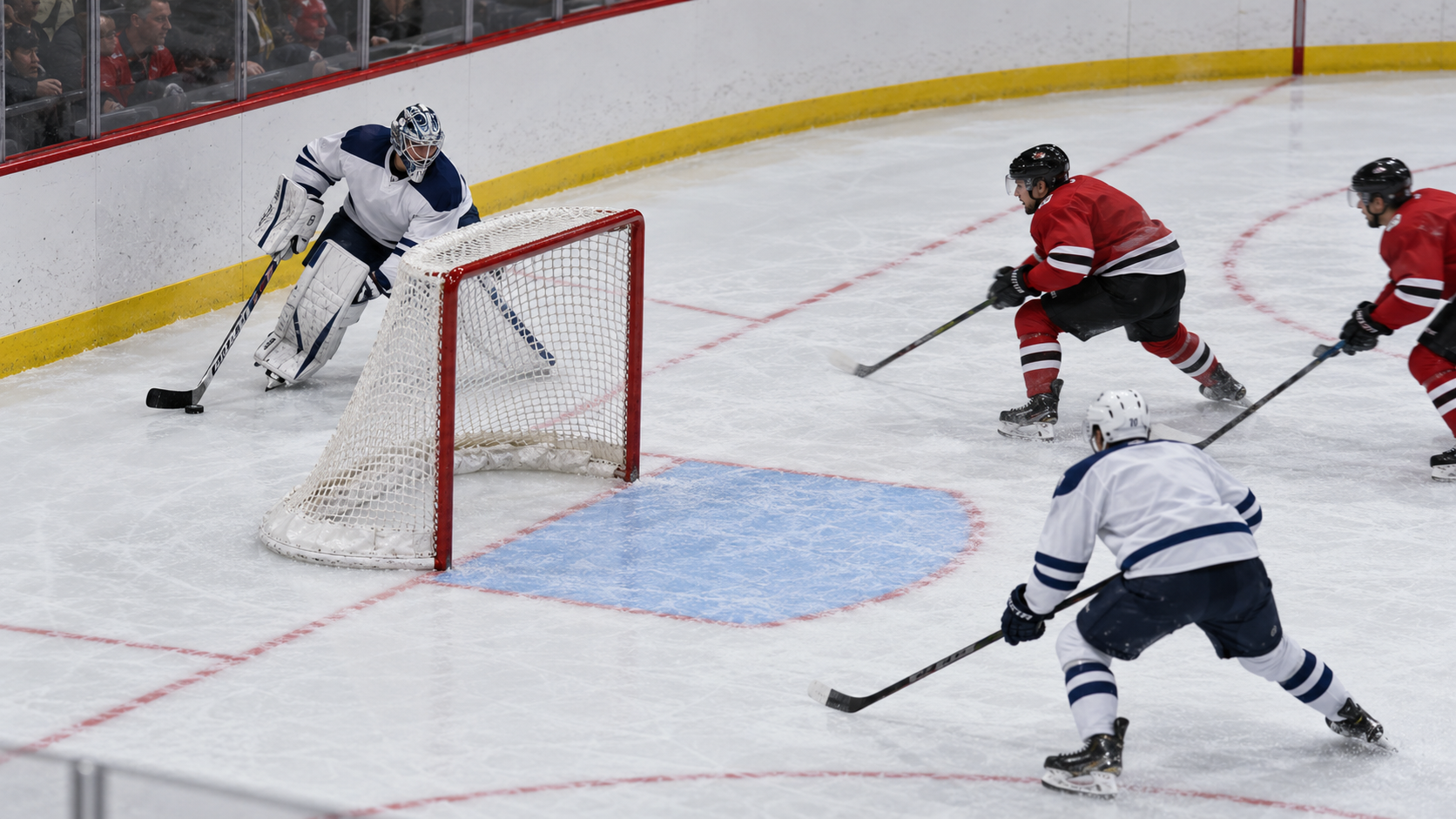 How the NHL Goaltender Trapezoid Works