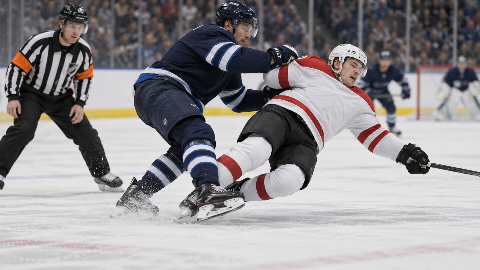 How Slew-Footing Is Penalized in Hockey