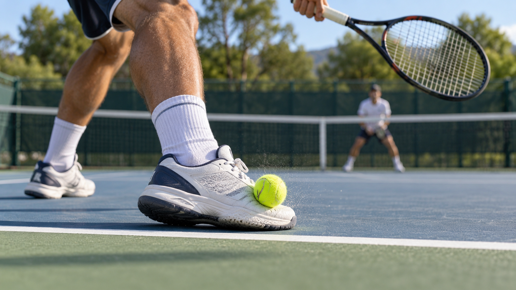 What Happens When a Tennis Ball Hits a Player