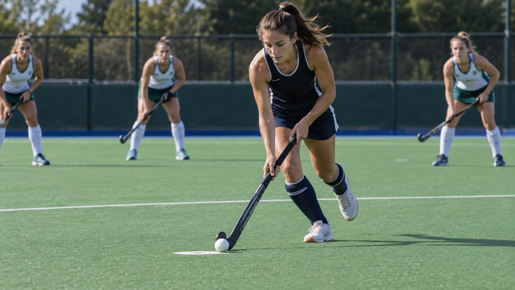 How the Self-Pass Works in Field Hockey