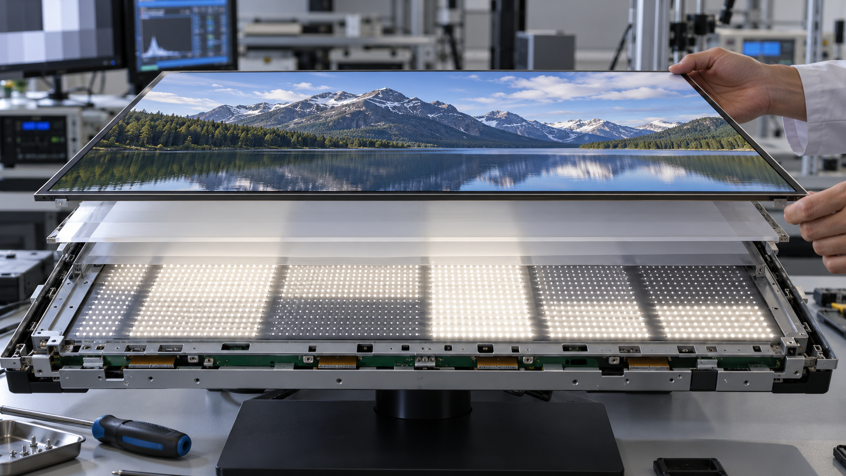 How Does Mini-LED Backlighting Improve LCDs?