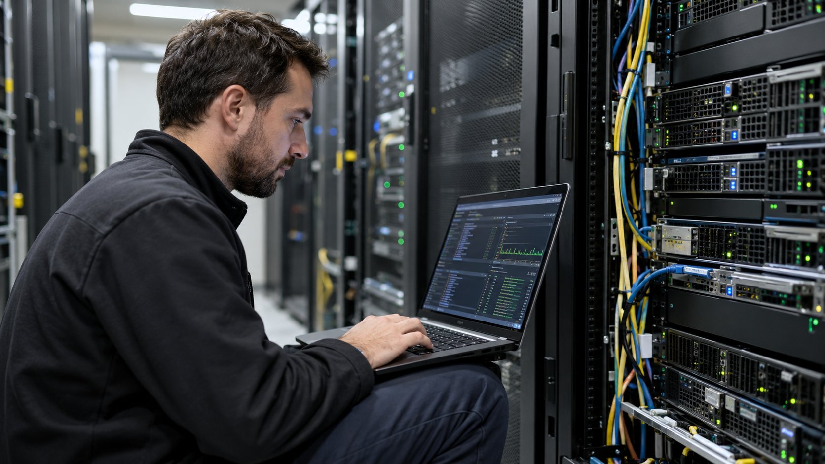 Layered DNS caches speeding name resolution between a laptop, resolver, and authoritative servers
