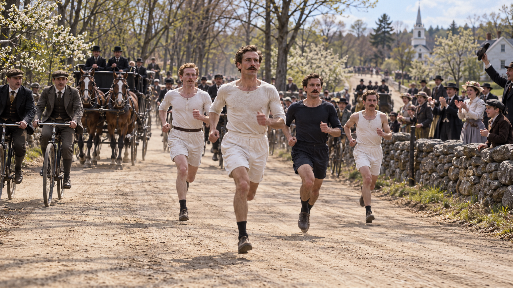 Historical reconstruction of 1897: First Boston Marathon on April 19, 1897
