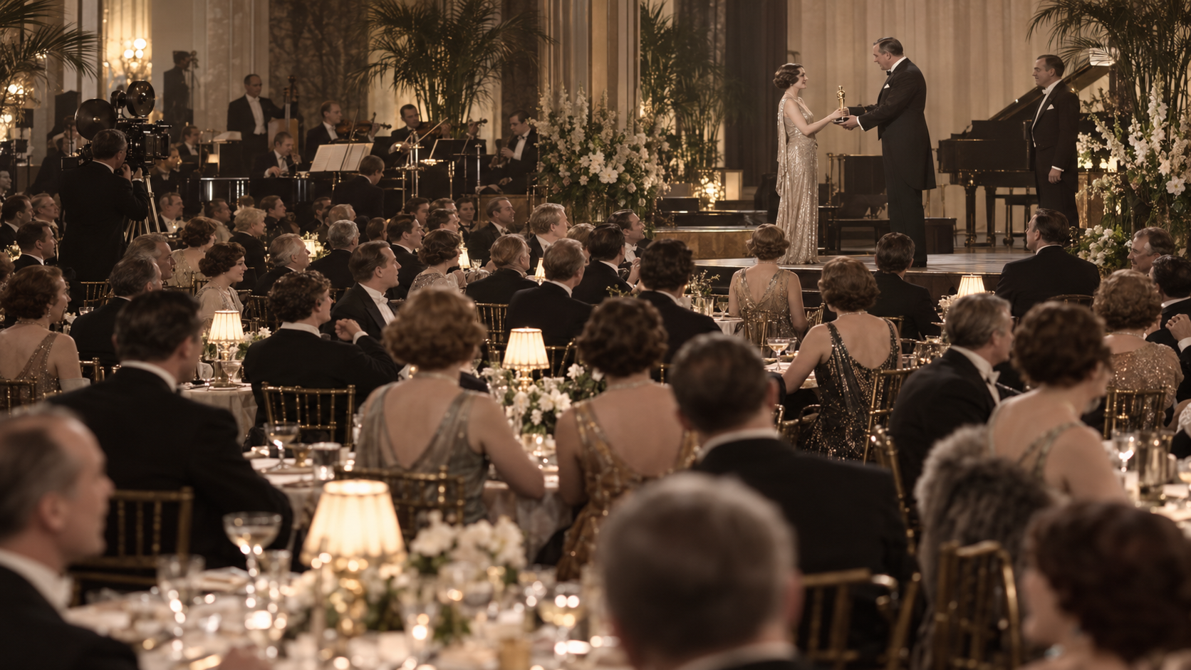 Historical reconstruction of 1929: First Academy Awards on May 16, 1929