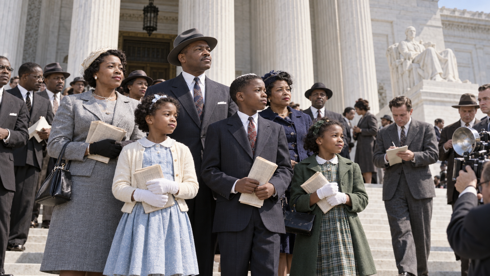 Historical reconstruction of 1954: Brown v. Board Is Decided on May 17, 1954
