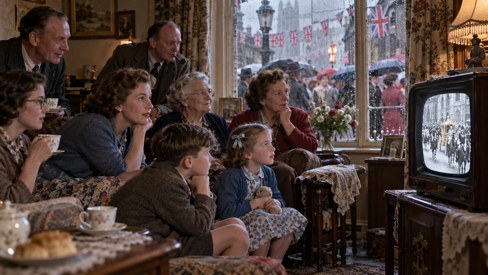 Historical reconstruction of 1953: Coronation Goes Live on June 2, 1953