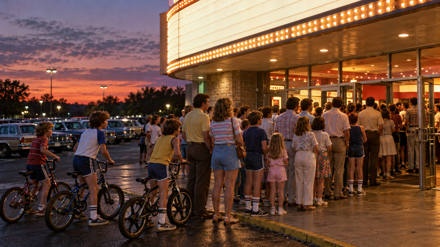 Historical reconstruction of 1982: E.T. Opens in Theaters on June 11, 1982