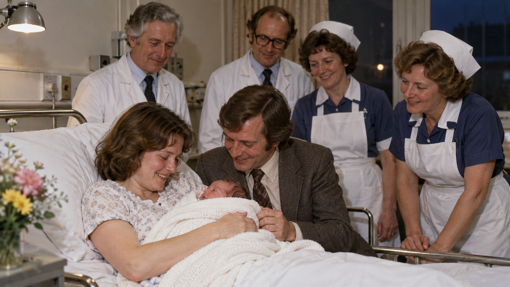 Historical reconstruction of 1978: First IVF Baby Born on July 25, 1978