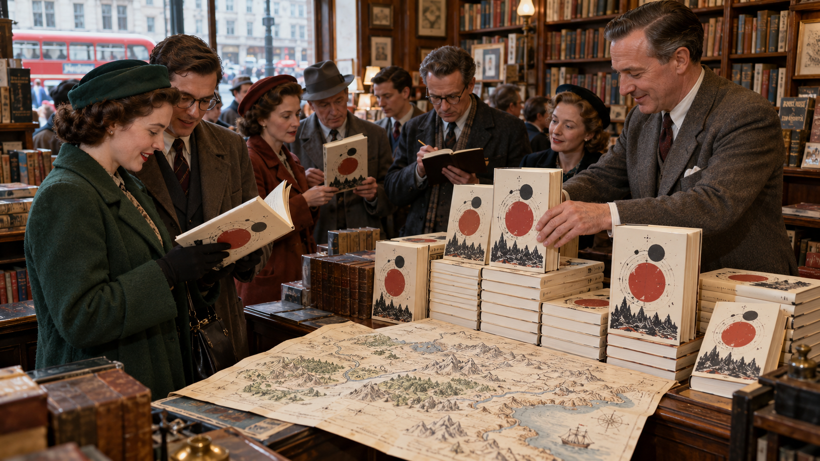 Historical reconstruction of 1954: Fellowship Reaches Readers on July 29, 1954
