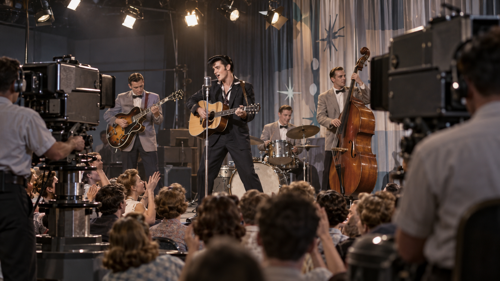 Historical reconstruction of 1956: Elvis Reaches Prime Time on September 9, 1956