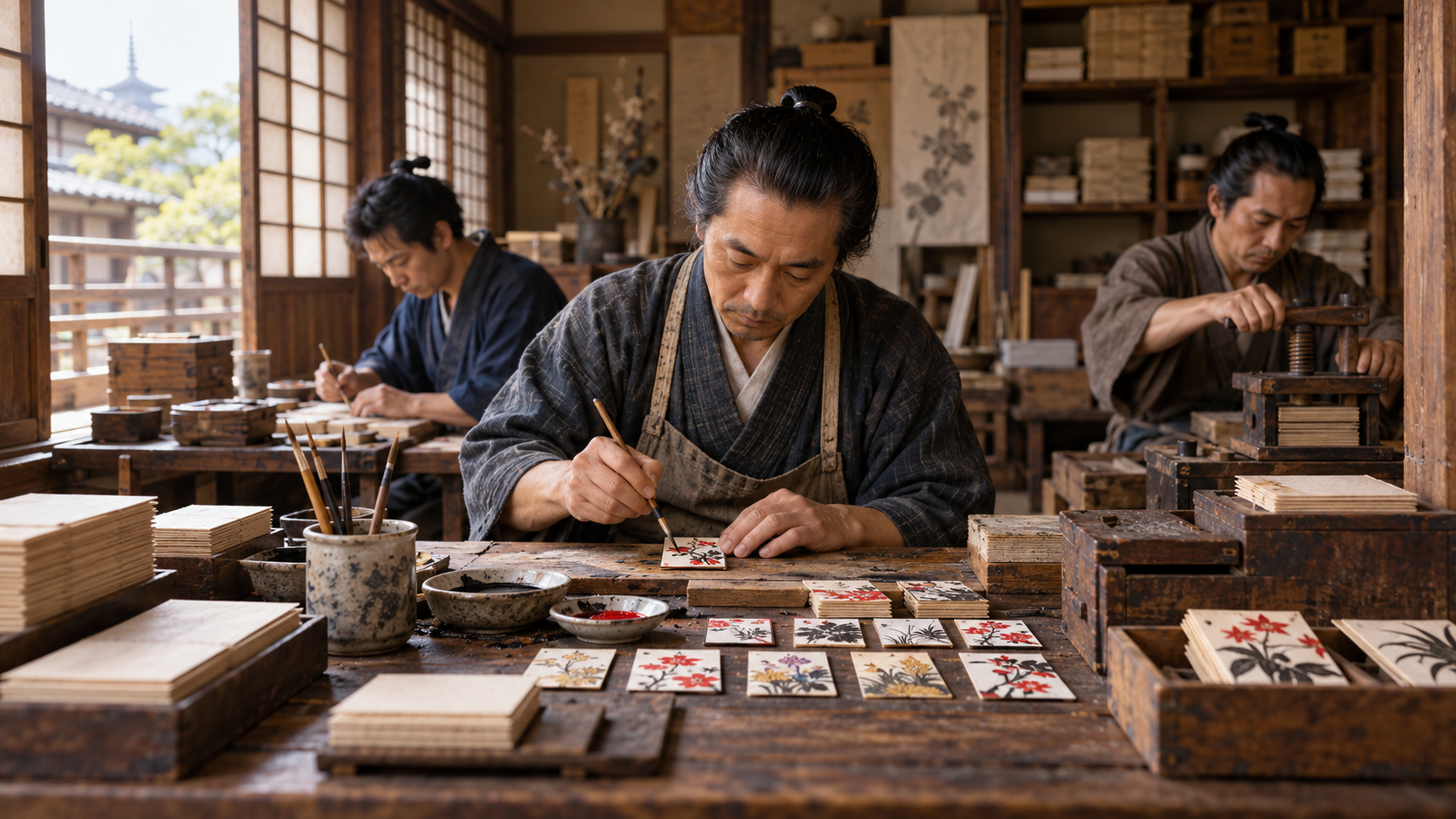 Historical reconstruction of 1889: Nintendo Begins in Kyoto on September 23, 1889