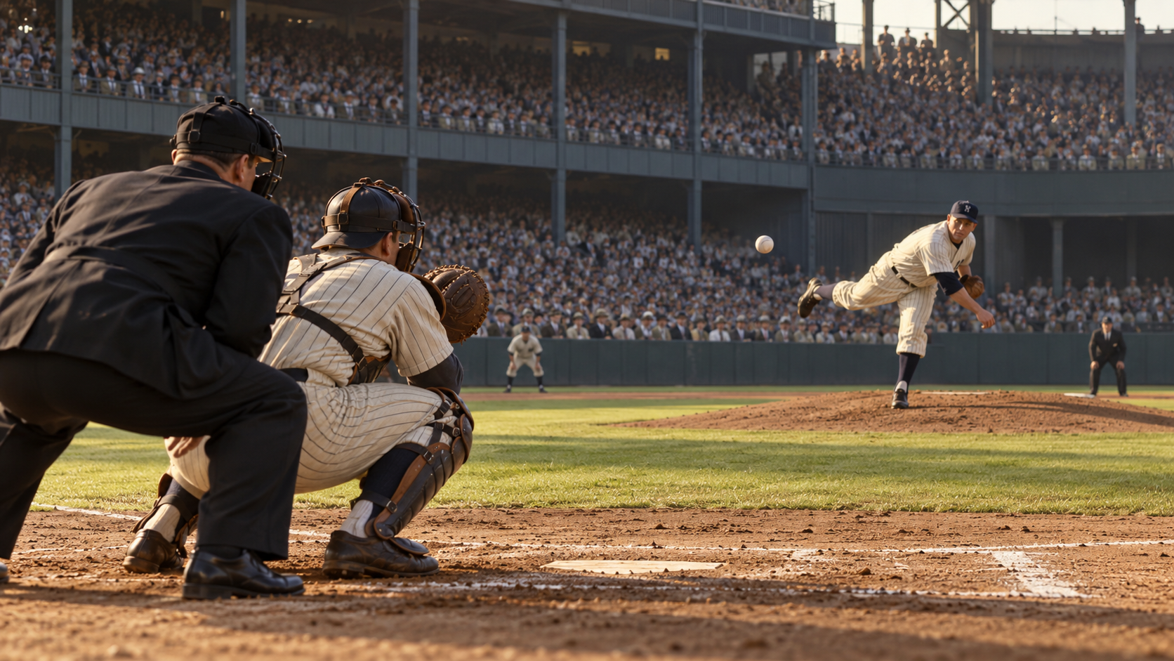 Historical reconstruction of 1956: World Series Perfect Game on October 8, 1956