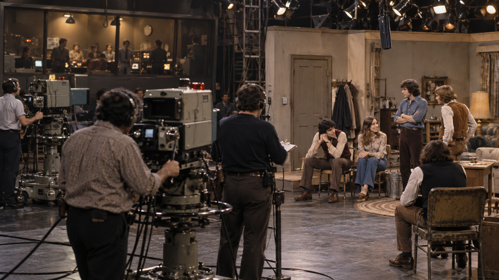 Historical reconstruction of 1975: Saturday Night Live Debuts on October 11, 1975
