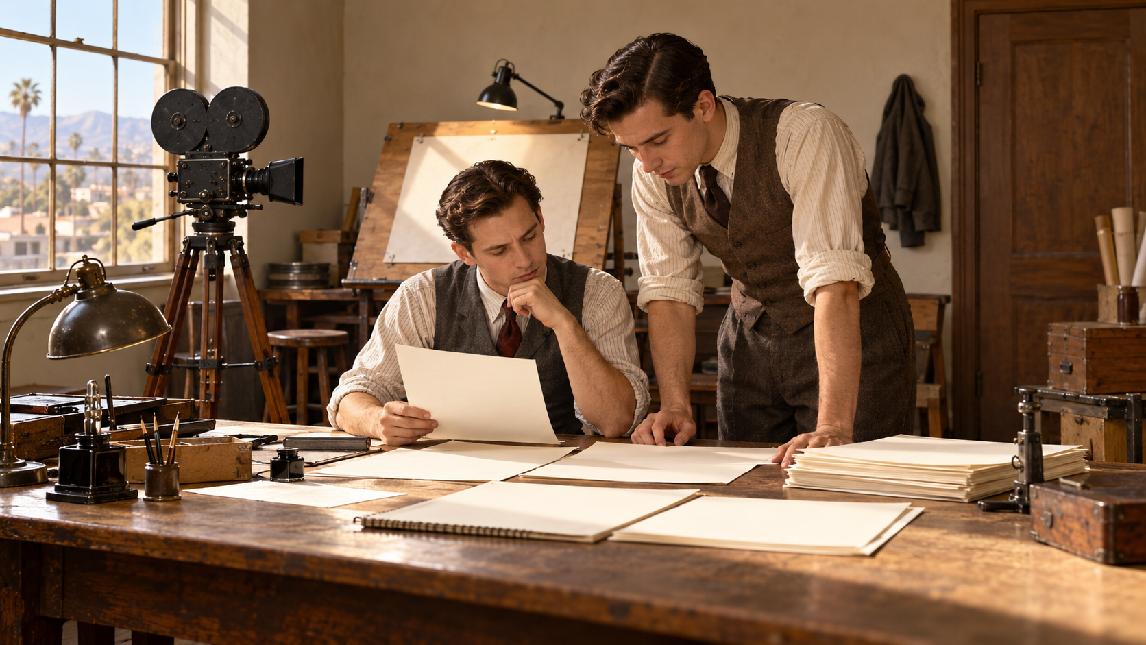 Historical reconstruction of 1923: Disney Studio Begins on October 16, 1923