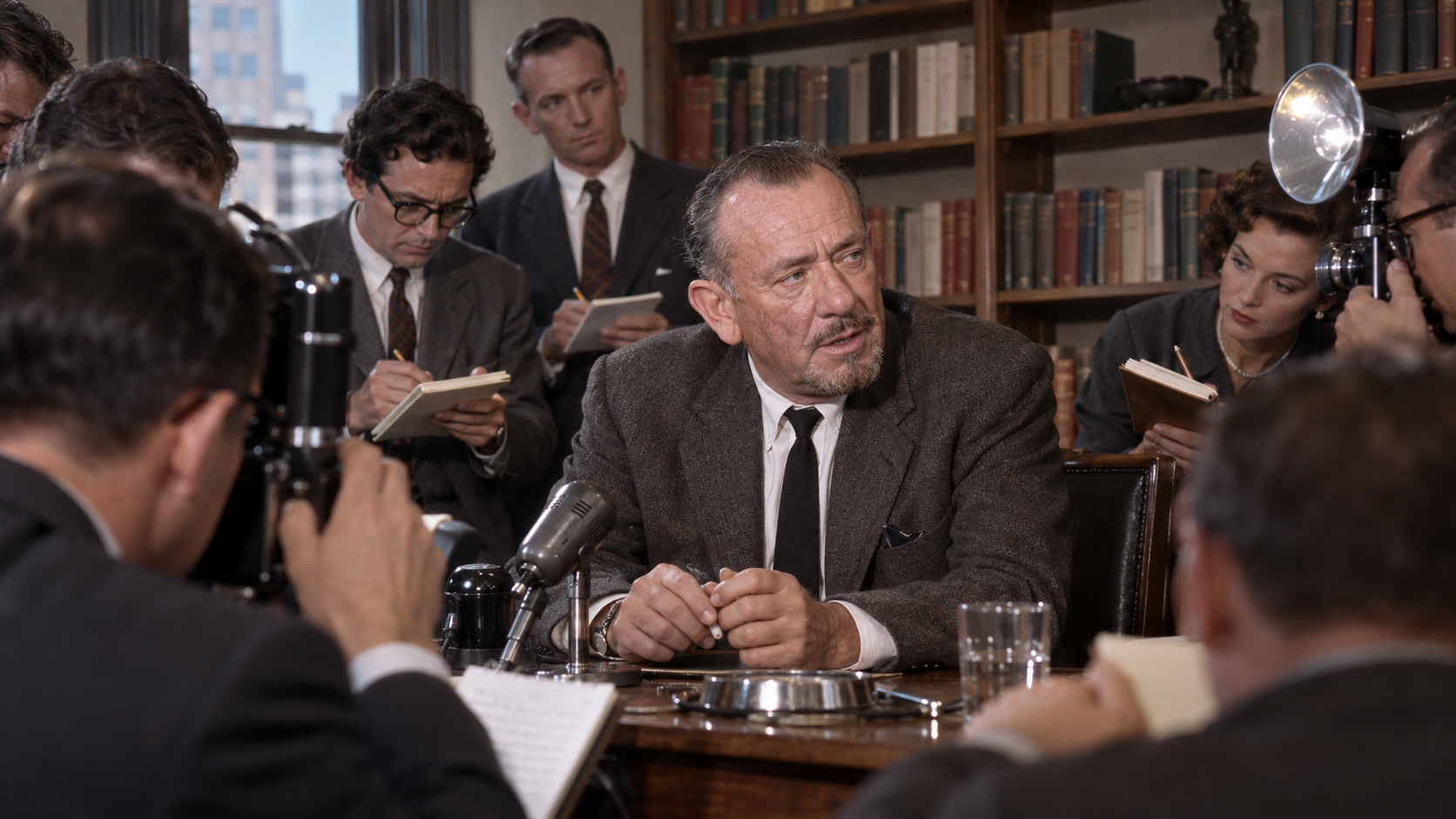 Historical reconstruction of 1962: Steinbeck Wins Nobel on October 25, 1962