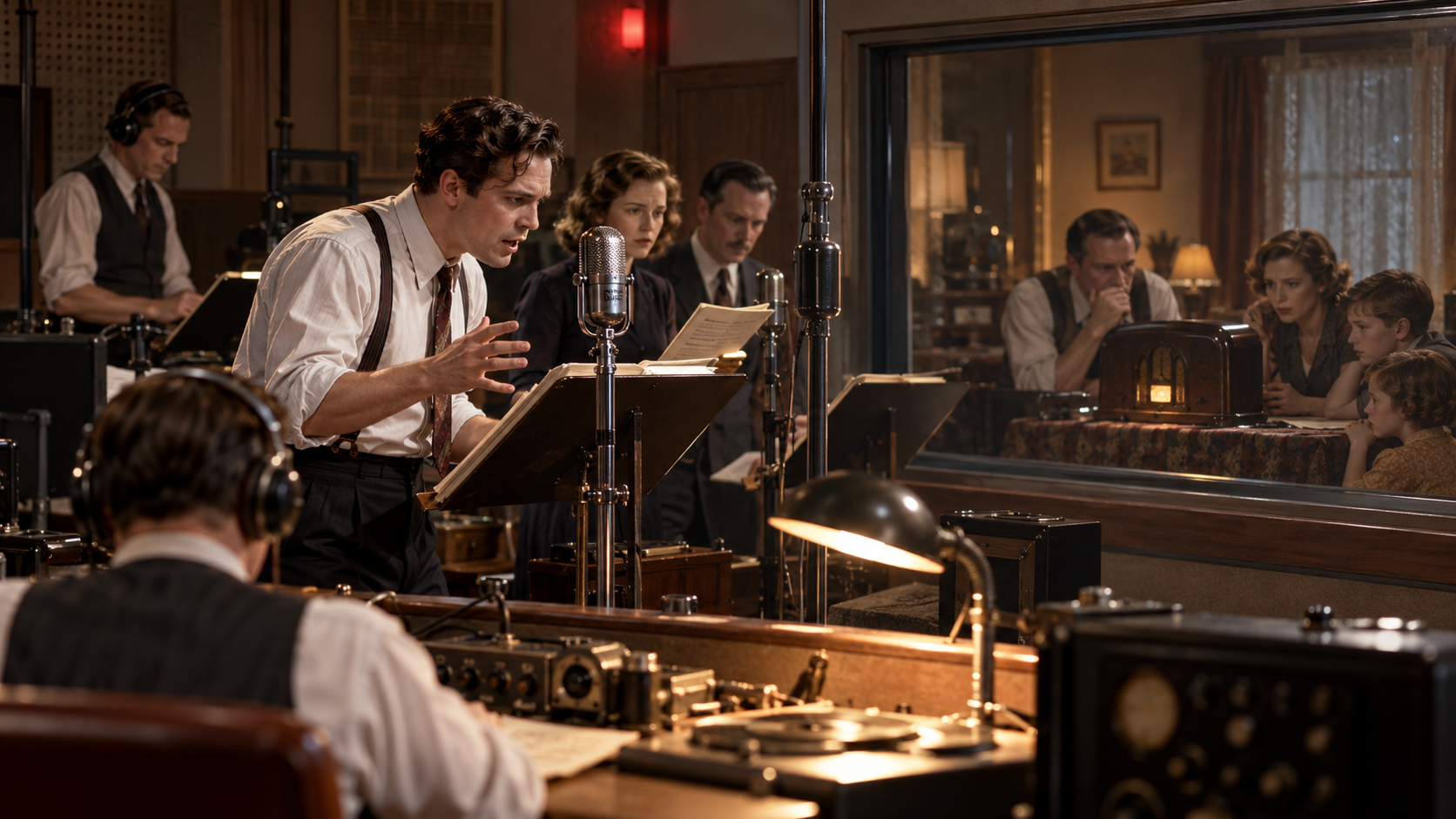 Historical reconstruction of 1938: War of the Worlds Airs on October 30, 1938