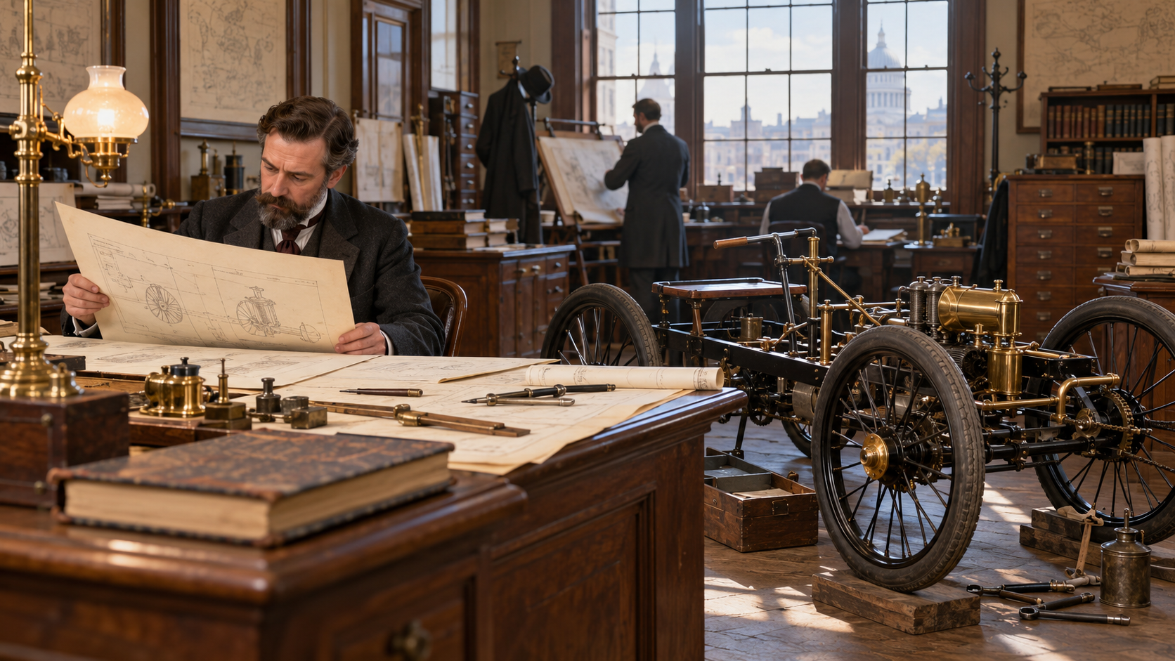 Historical reconstruction of 1895: Selden Auto Patent Issued on November 5, 1895