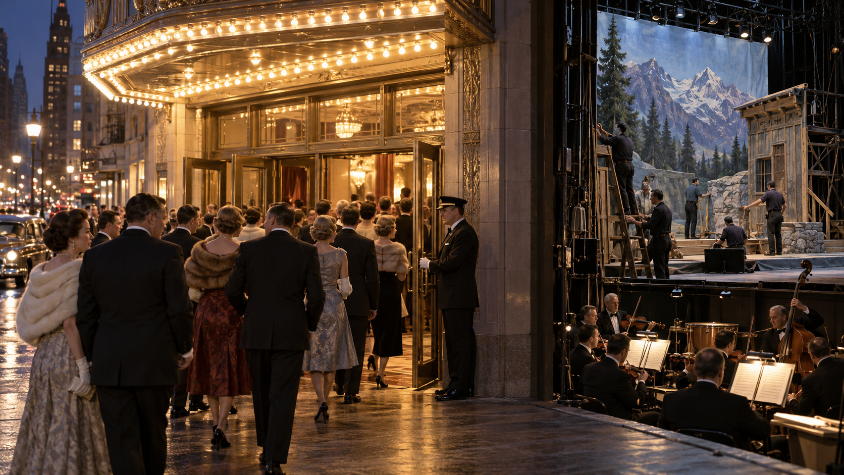 Historical reconstruction of 1959: The Sound of Music Opens on November 16, 1959