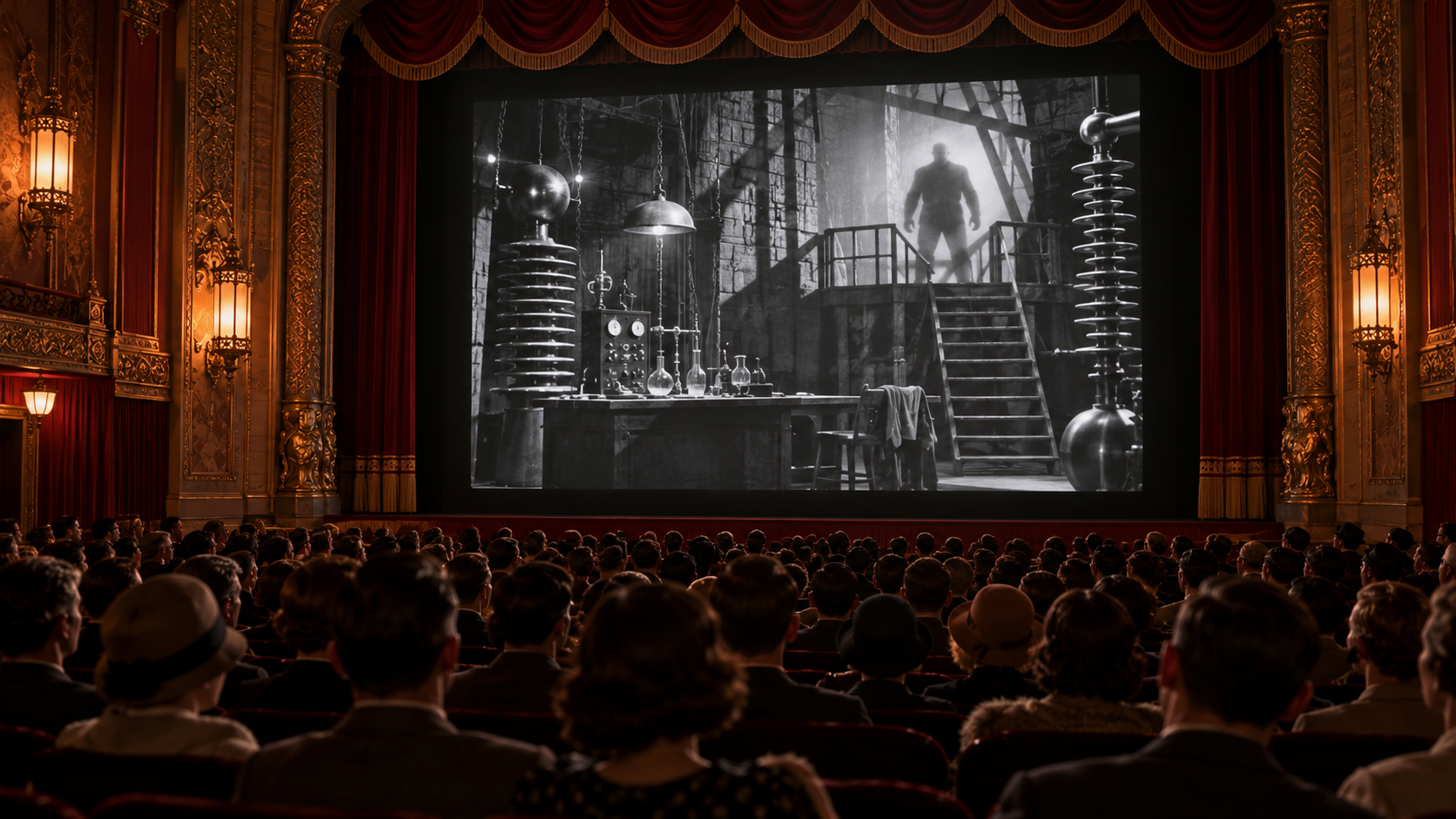 Historical reconstruction of 1931: Frankenstein Reaches Film on November 21, 1931
