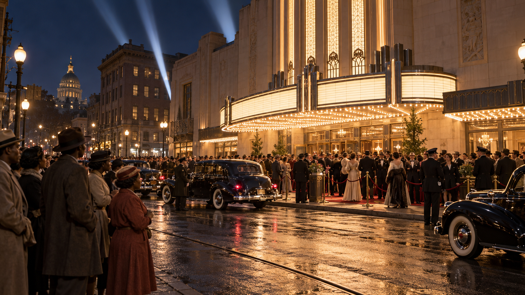 Historical reconstruction of 1939: Gone with the Wind Opens on December 15, 1939