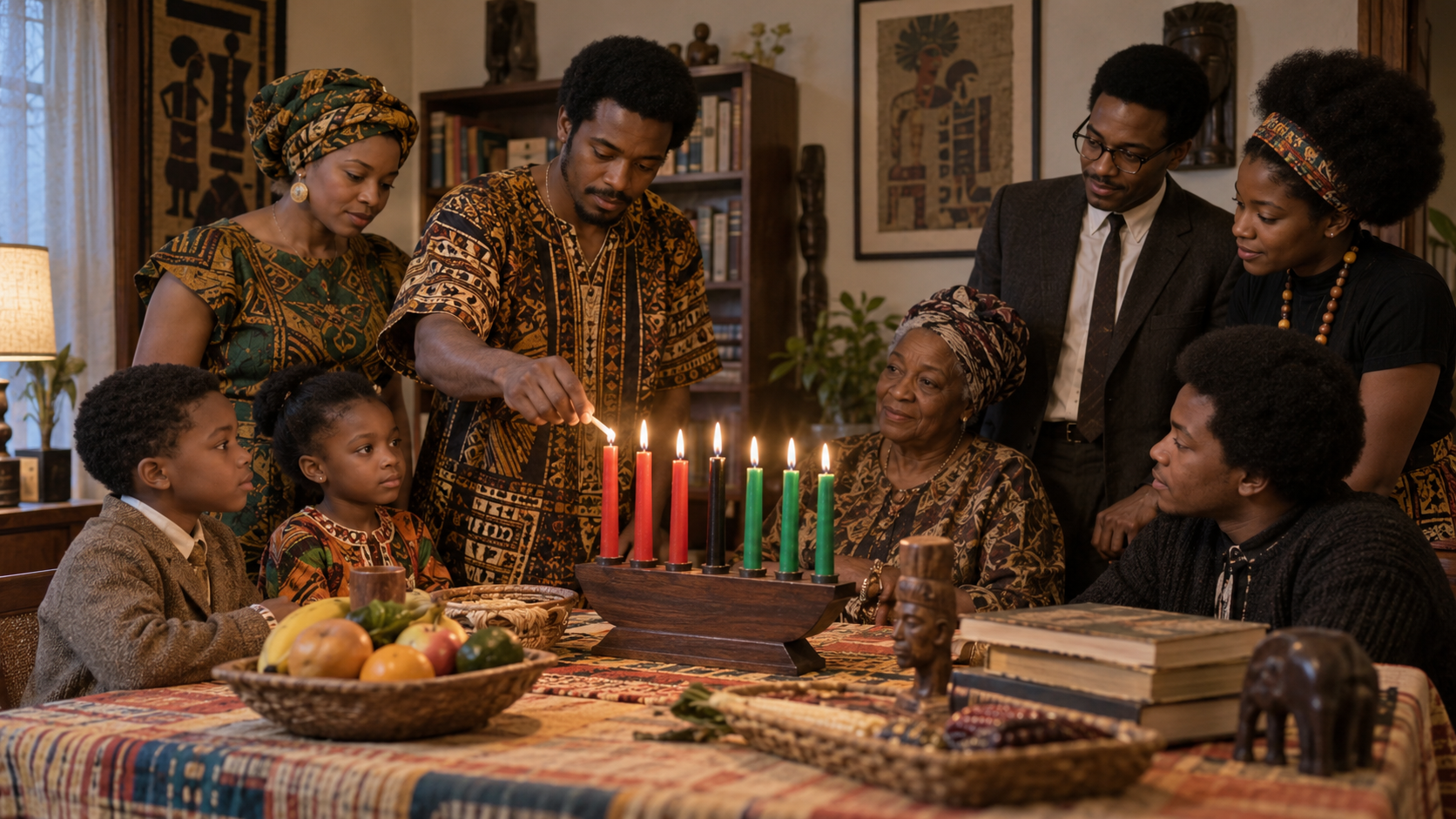 Historical reconstruction of 1966: First Kwanzaa Begins on December 26, 1966