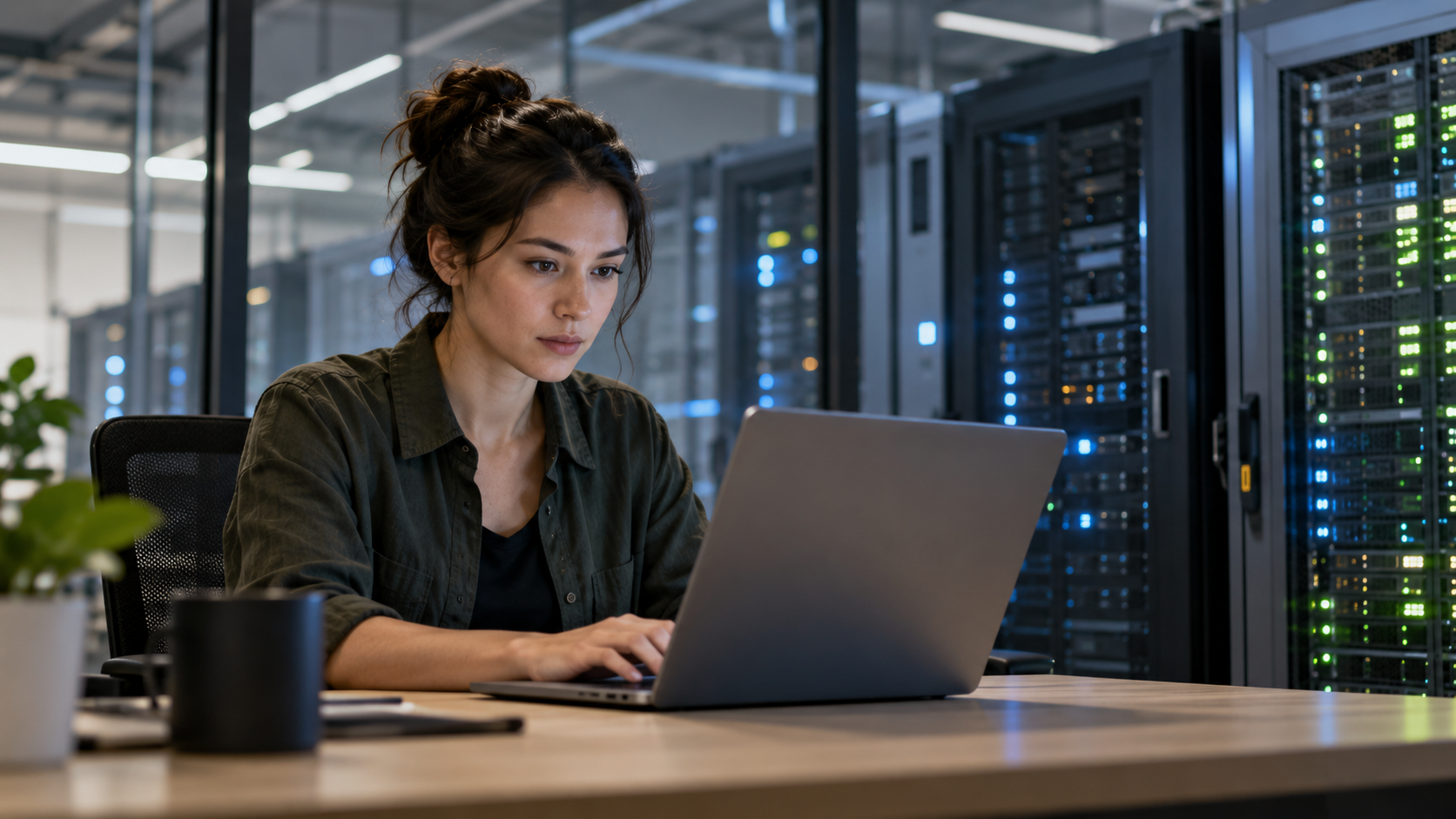 Cloud platform automatically launching serverless functions in response to events without visible server management